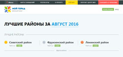 На портале «Мой горад» 115.бел теперь можно оценивать работу коммунальных служб